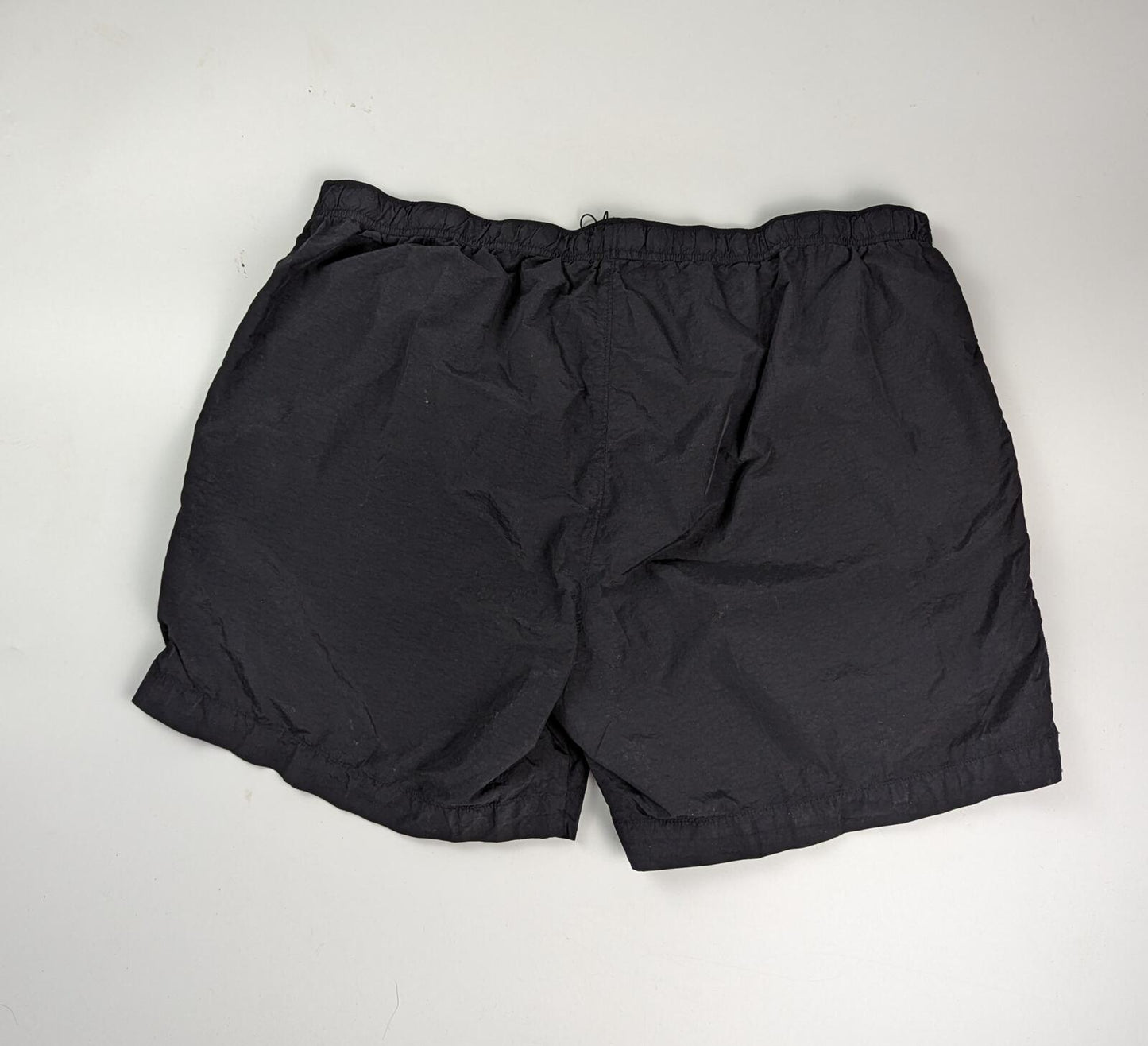 C.P. Company Beachwear Boxer Swim Shorts In Flatt Nylon Lens - Black