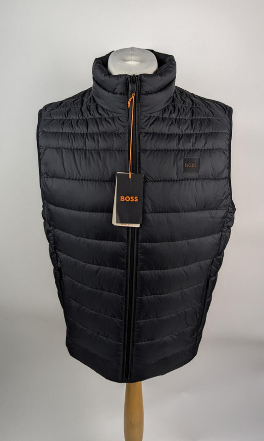 Boss Mens Padded Lightweight Gilet - black