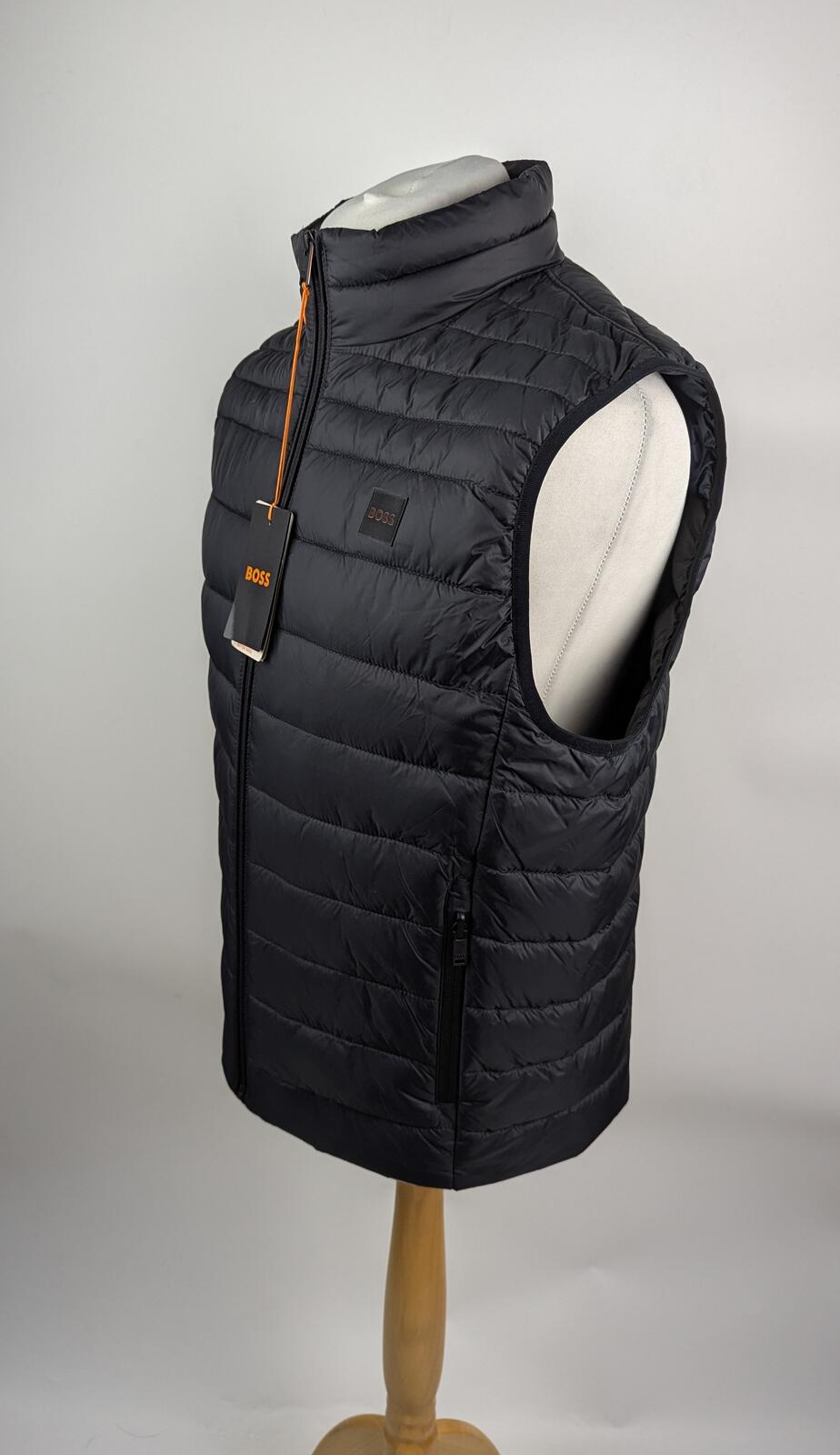 Boss Mens Padded Lightweight Gilet - black