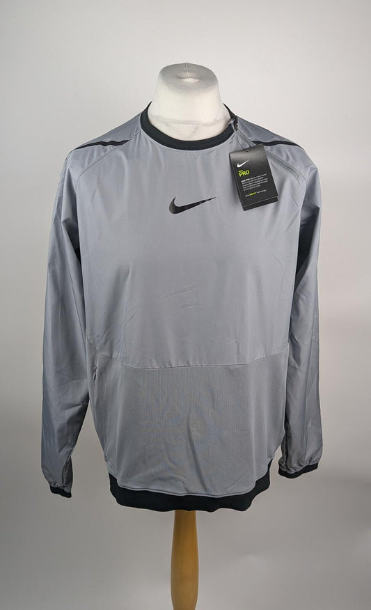 Nike Drill Pro Mens Long-sleeve T-shirt - Grey