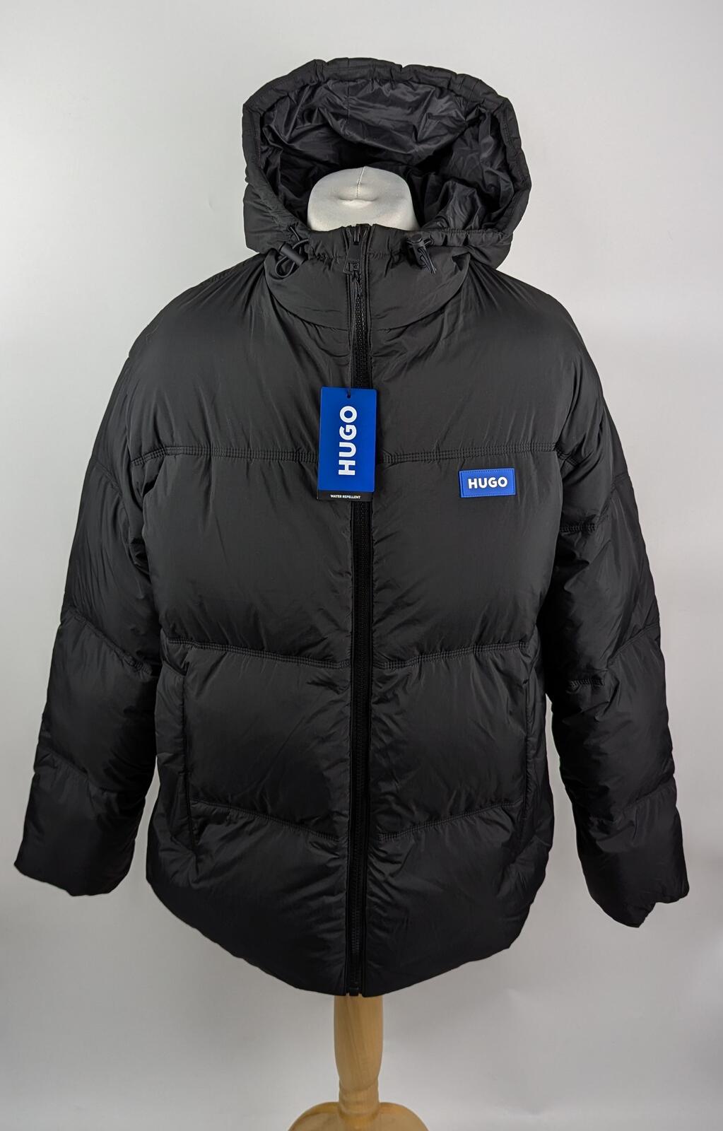 Hugo bodo 2541 Mens puffer jacket - Black