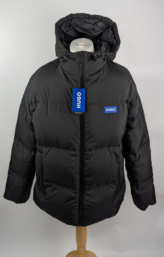 Hugo bodo 2541 Mens puffer jacket - Black