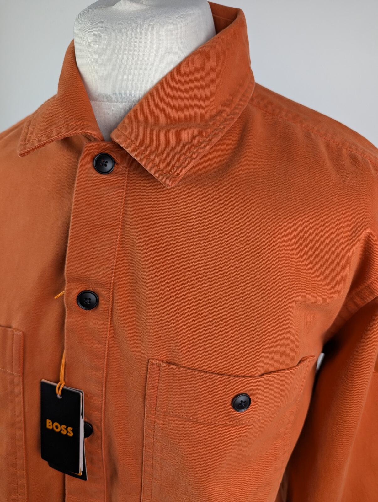 Boss Men's Locky M Overshirt - Orange