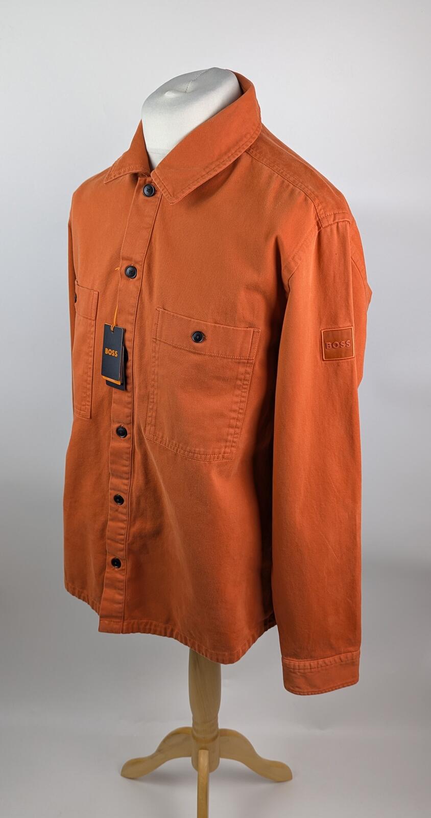 Boss Men's Locky M Overshirt - Orange