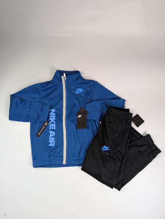 Nike Air Junior Tracksuit Set - Blue / Black