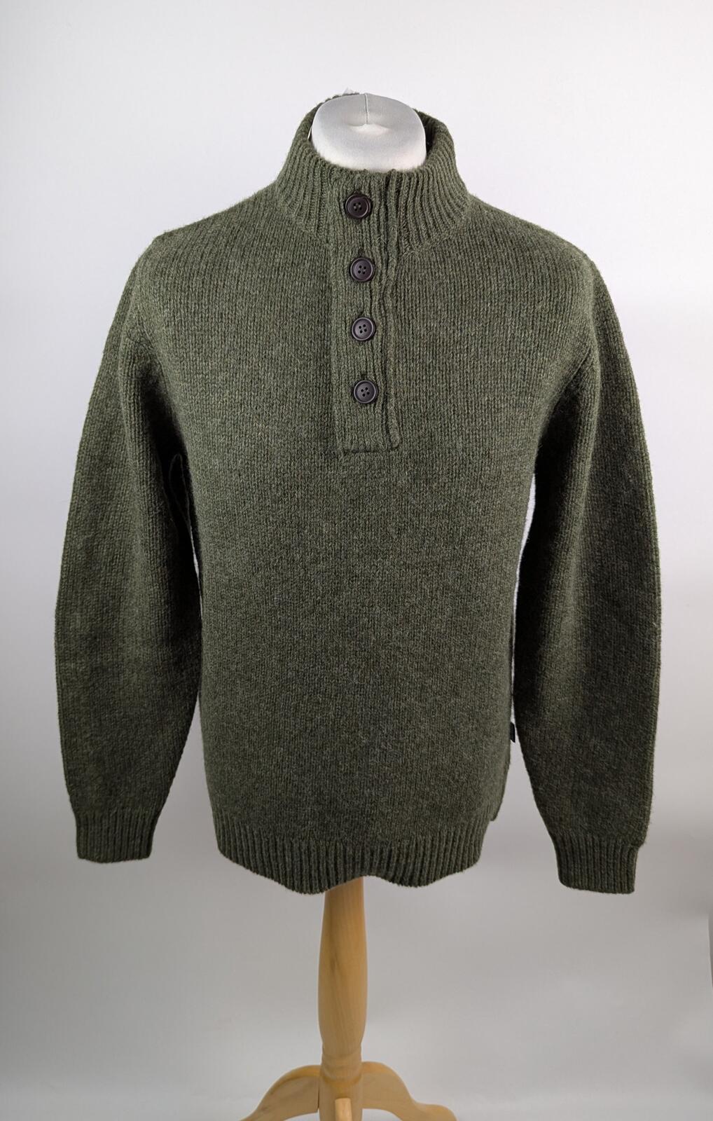 Barbour Calder Half Zip Jumper - Green