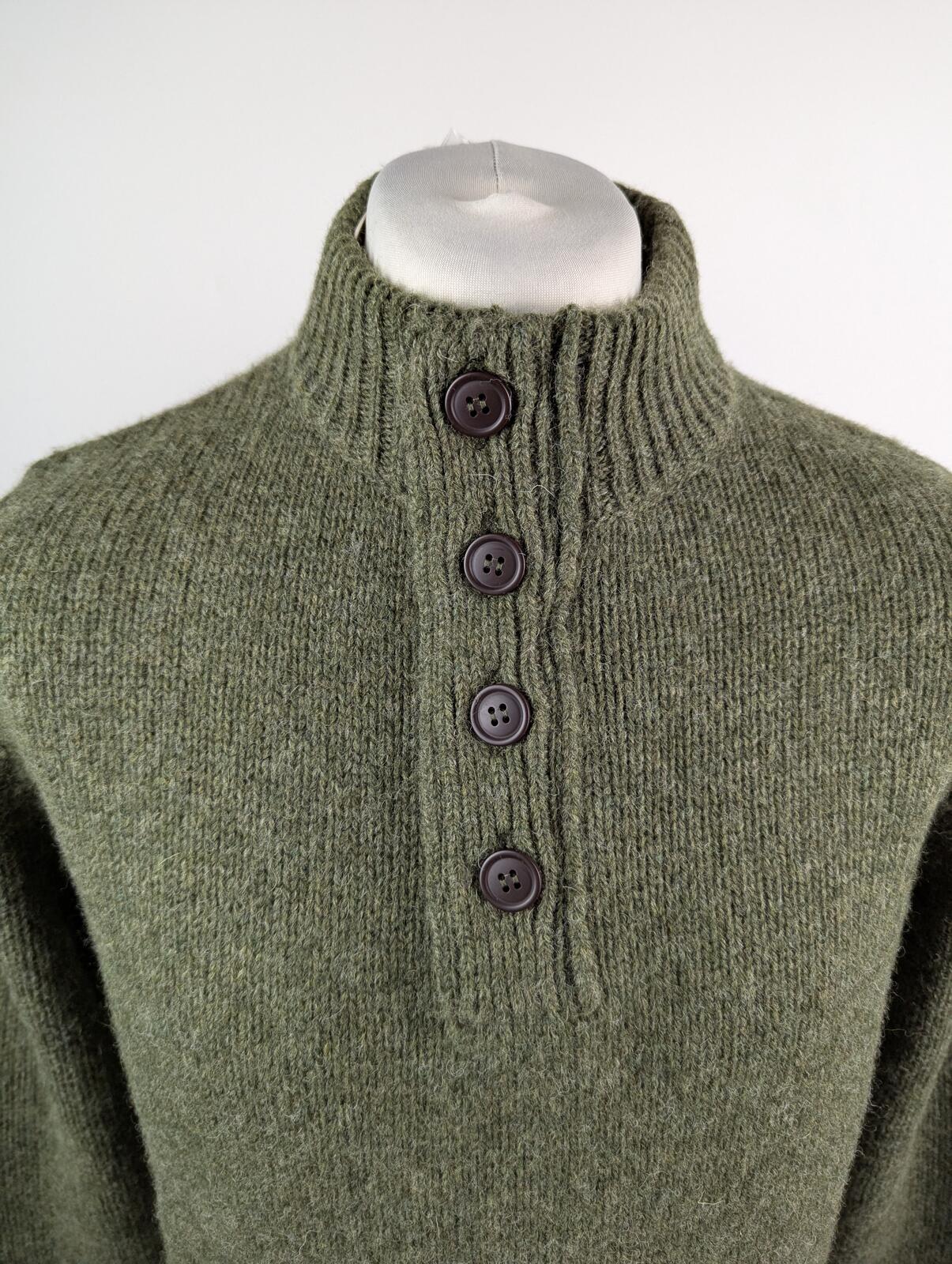 Barbour Calder Half Zip Jumper - Green