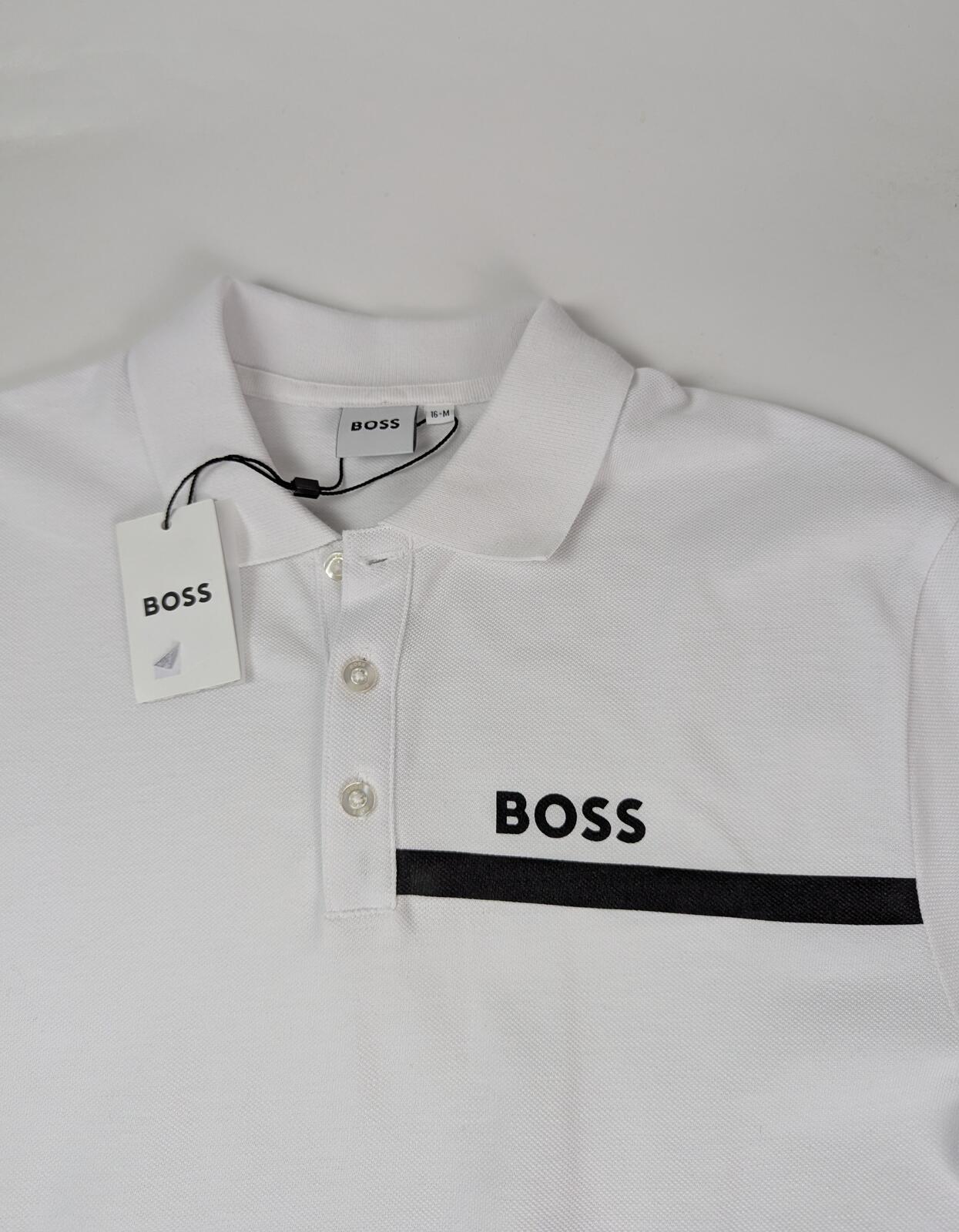 Boss Kids Short-Sleeve Polo shirt - White