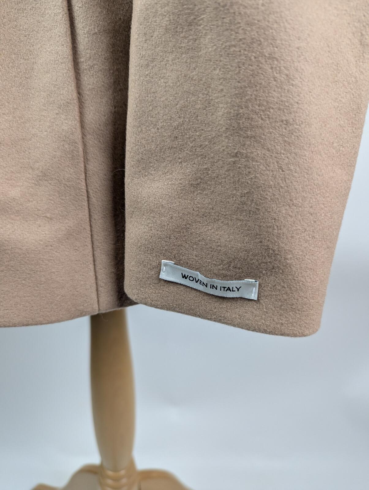 Ted Baker Women's Rose Belted Short Wool Long Sleeve Coat - Camel