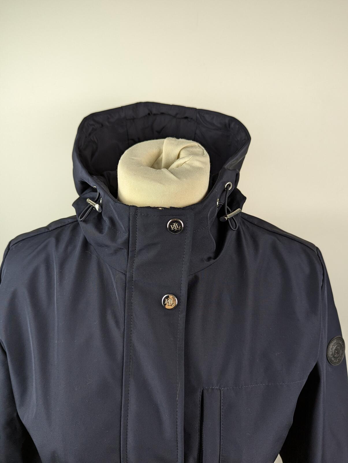 Lauren by Ralph Lauren Women's Water-Resistant Rain Coat - Navy