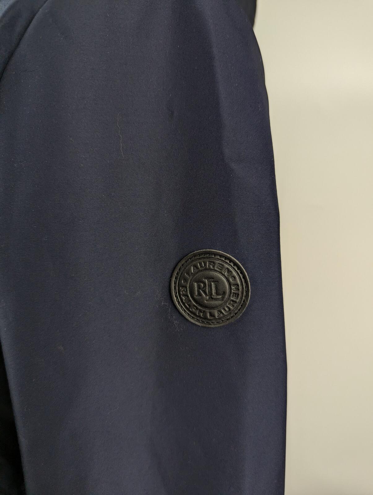 Lauren by Ralph Lauren Women's Water-Resistant Rain Coat - Navy