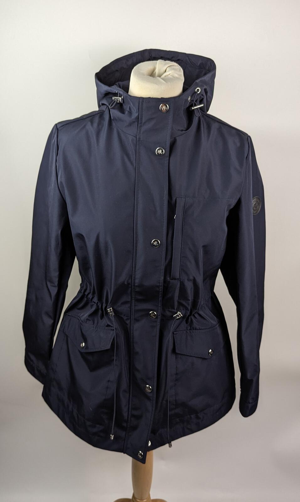 Lauren by Ralph Lauren Women's Water-Resistant Rain Coat - Navy