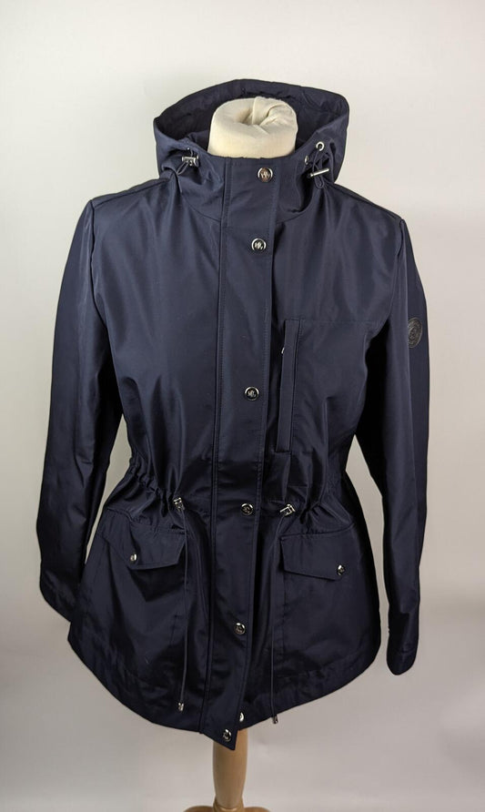 Lauren by Ralph Lauren Women's Water-Resistant Rain Coat - Navy