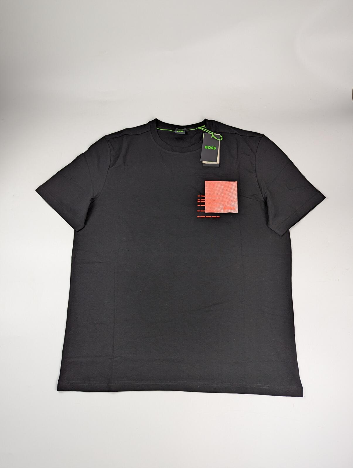 Boss Teebero 2 Mens Print T-shirt - black / Neon