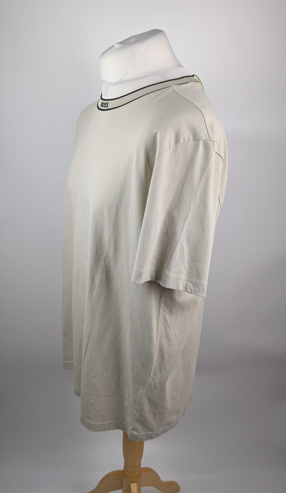 Boss "Tee 5" Mens t-shirt - Light beige