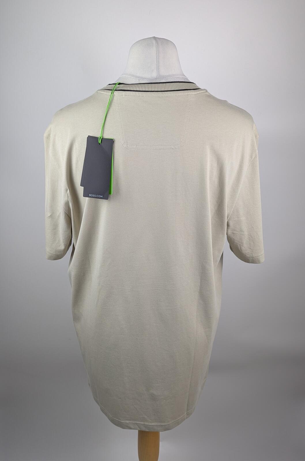 Boss "Tee 5" Mens t-shirt - Light beige