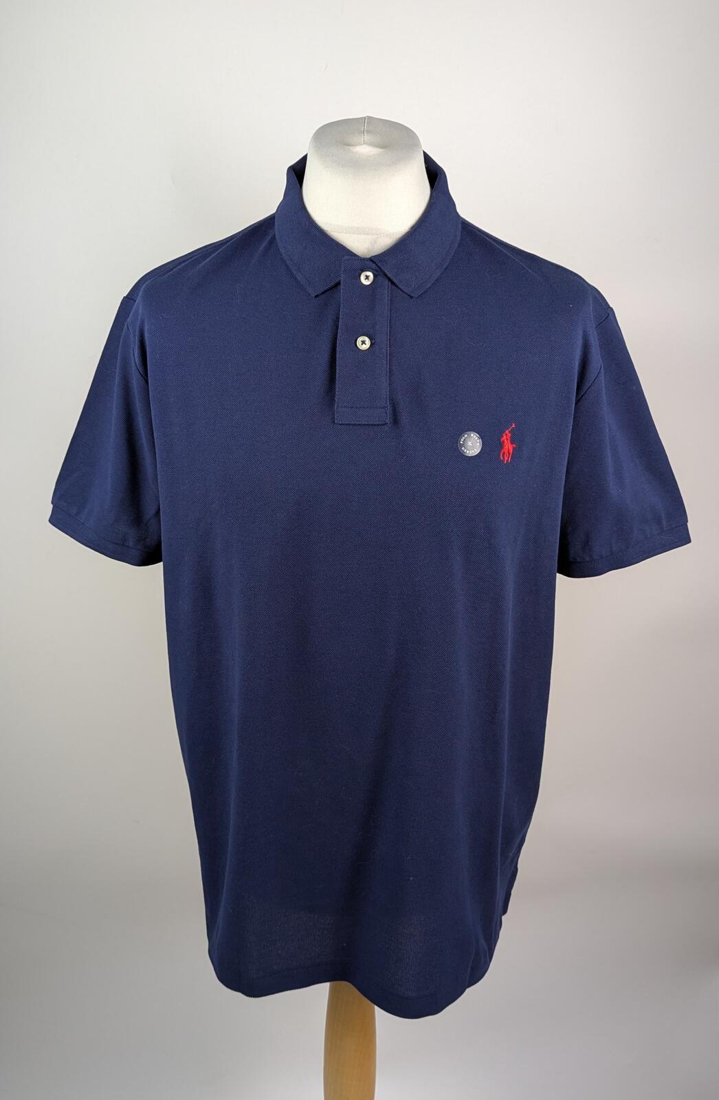 Polo Ralph Lauren Men's Custom Short Sleeve Polo Shirt - Navy