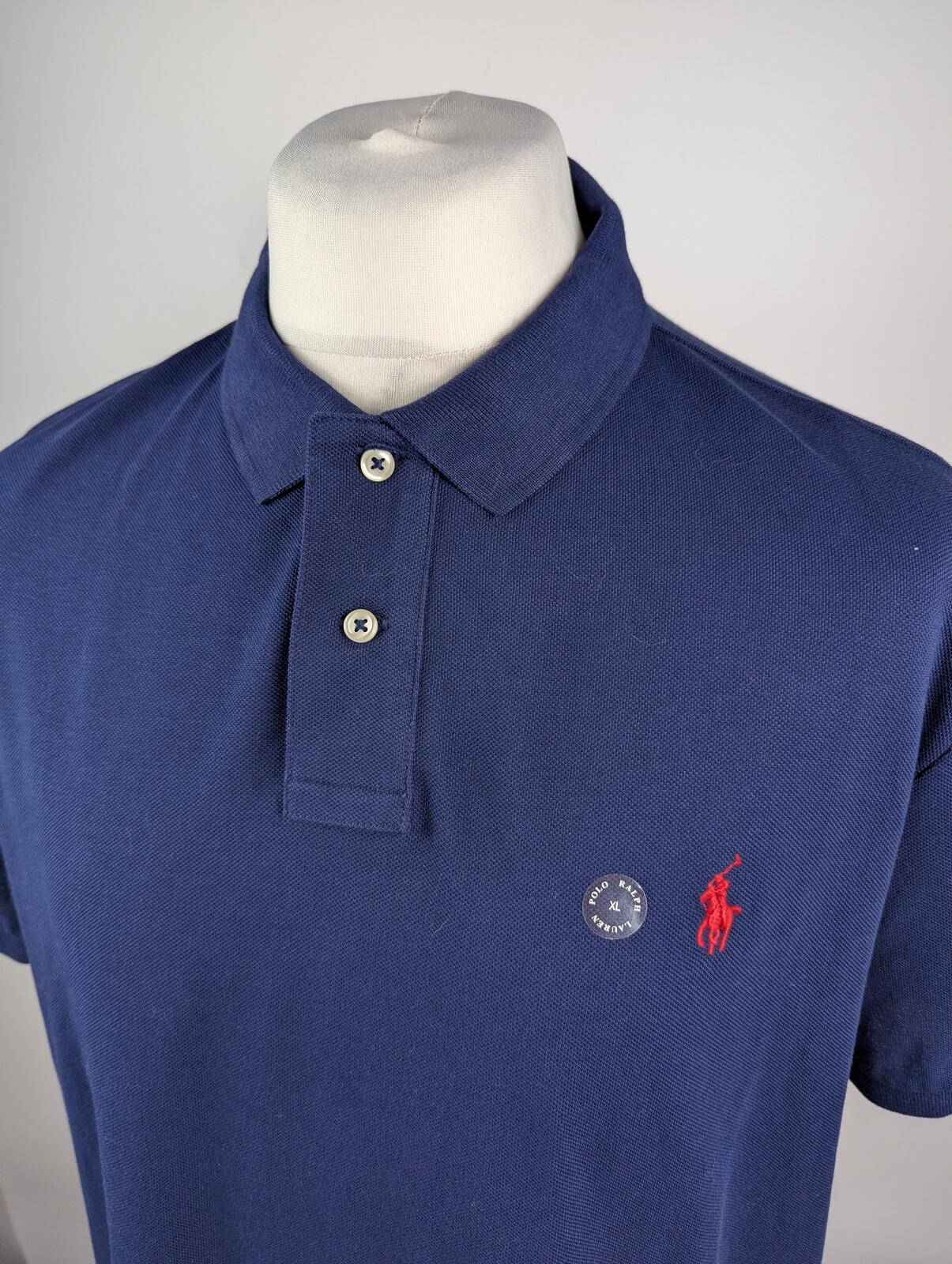 Polo Ralph Lauren Men's Custom Short Sleeve Polo Shirt - Navy