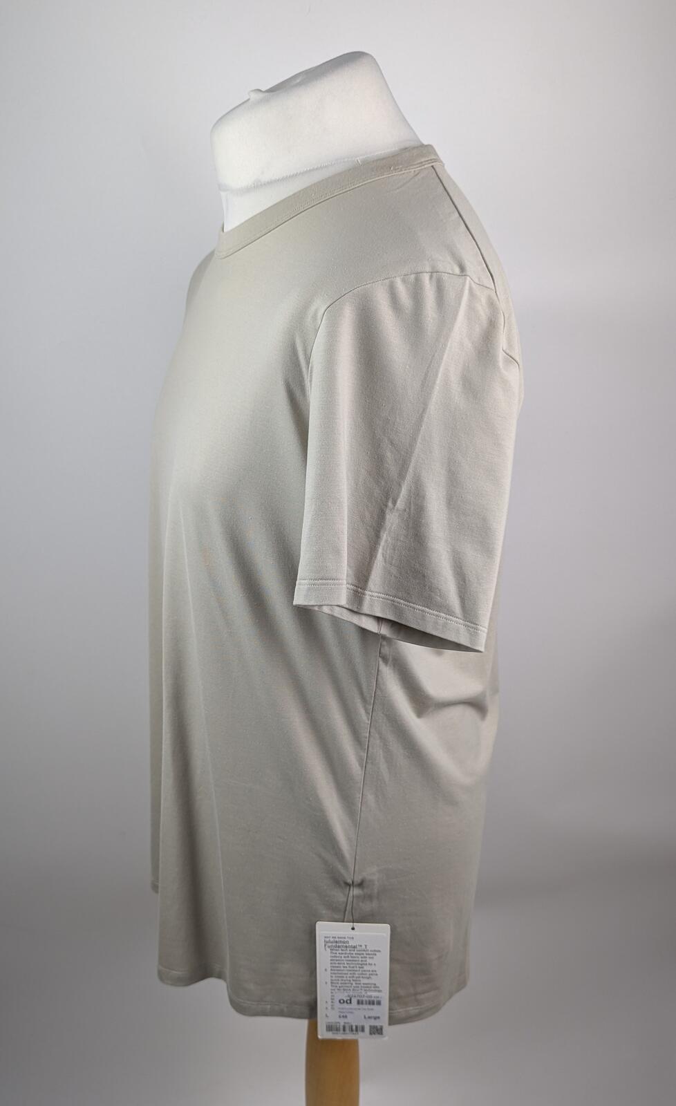 lululemon Mens Fundamental T-Shirt - Beige