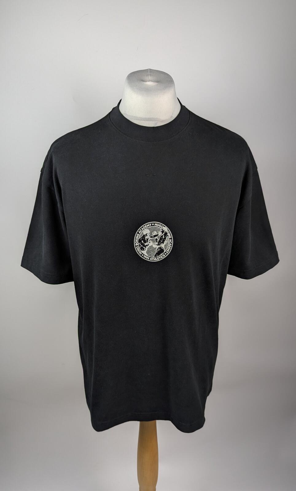 Hugo Men's Dwresto Cotton T-Shirt - Black