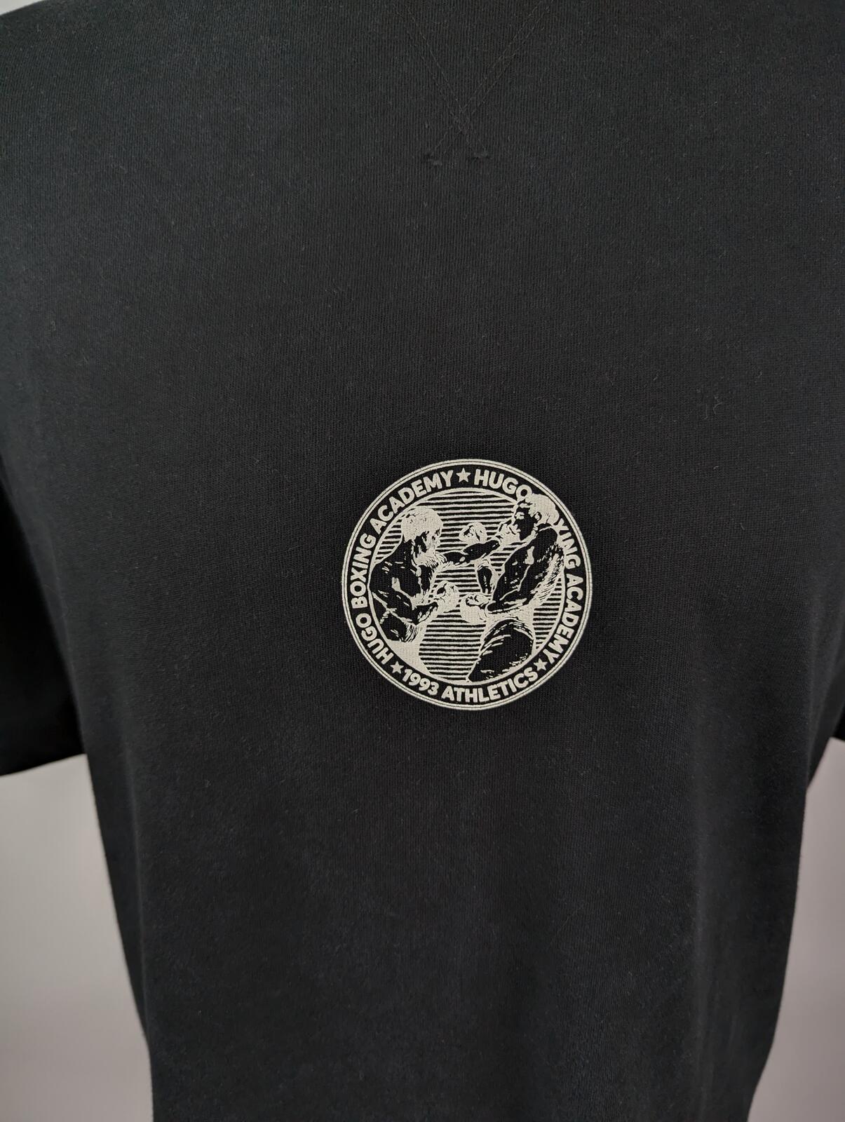Hugo Men's Dwresto Cotton T-Shirt - Black