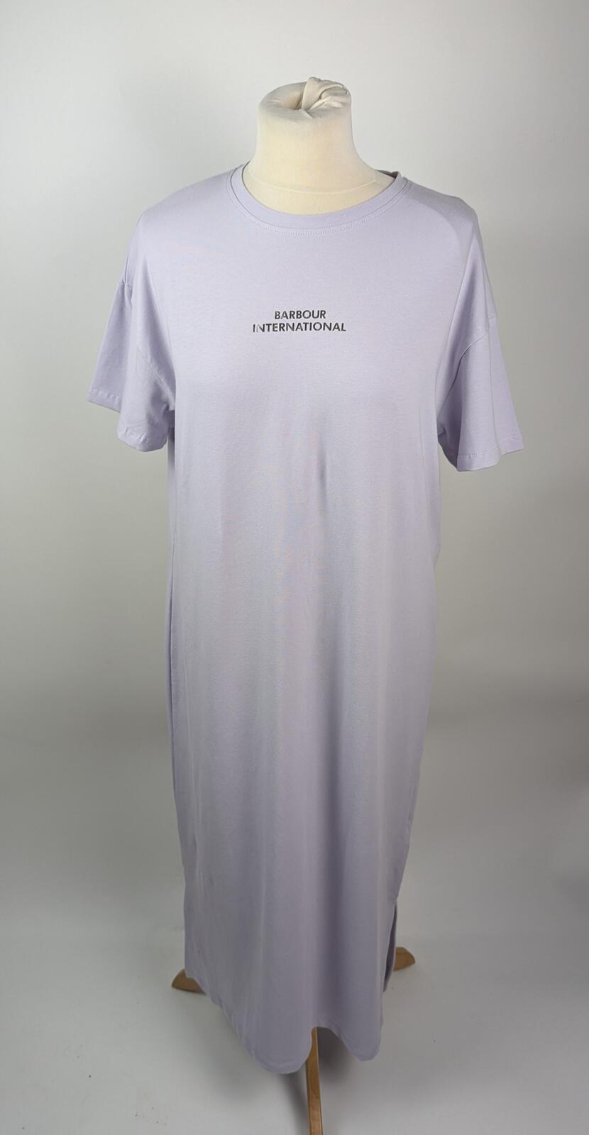 Barbour International Emerson Jersey Midi Dress - Light Purple