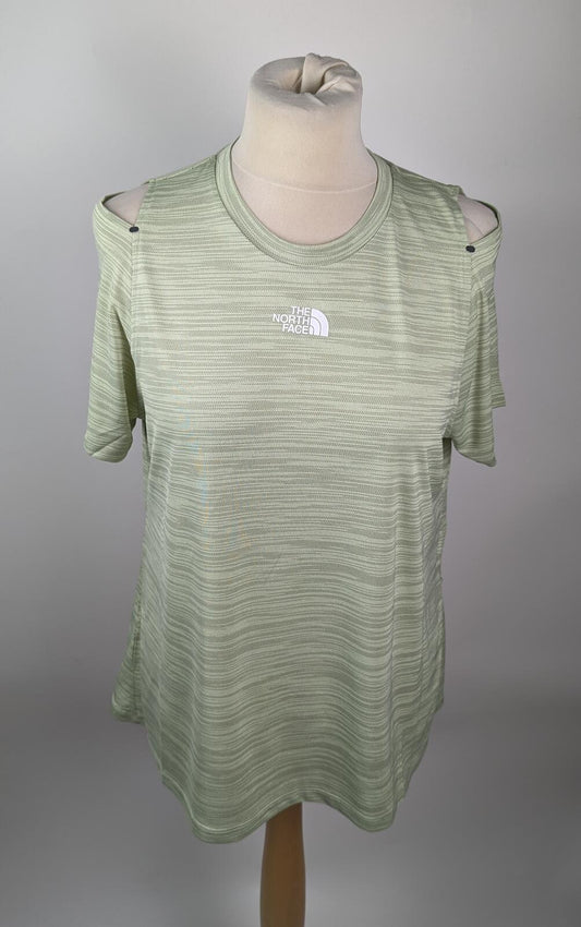The North Face Athletic T-Shirt Women - Lime Cream/Taupe Green