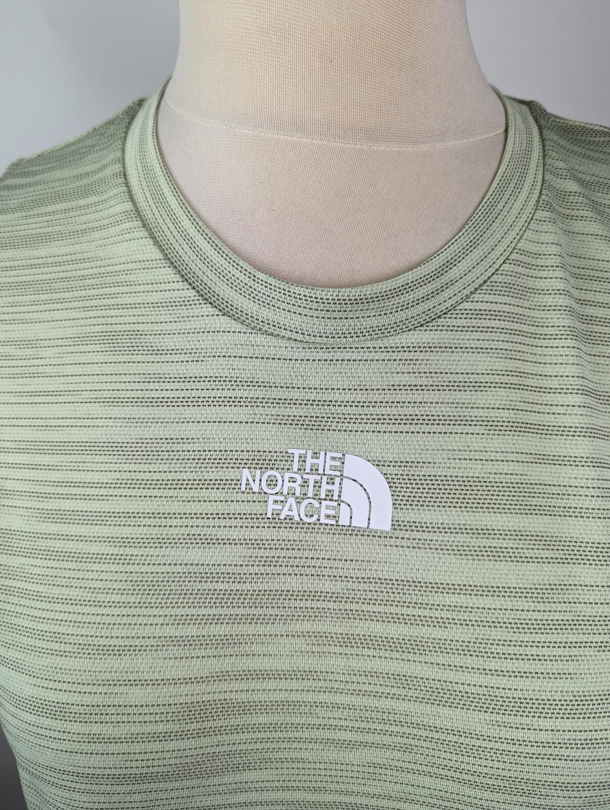 The North Face Athletic T-Shirt Women - Lime Cream/Taupe Green