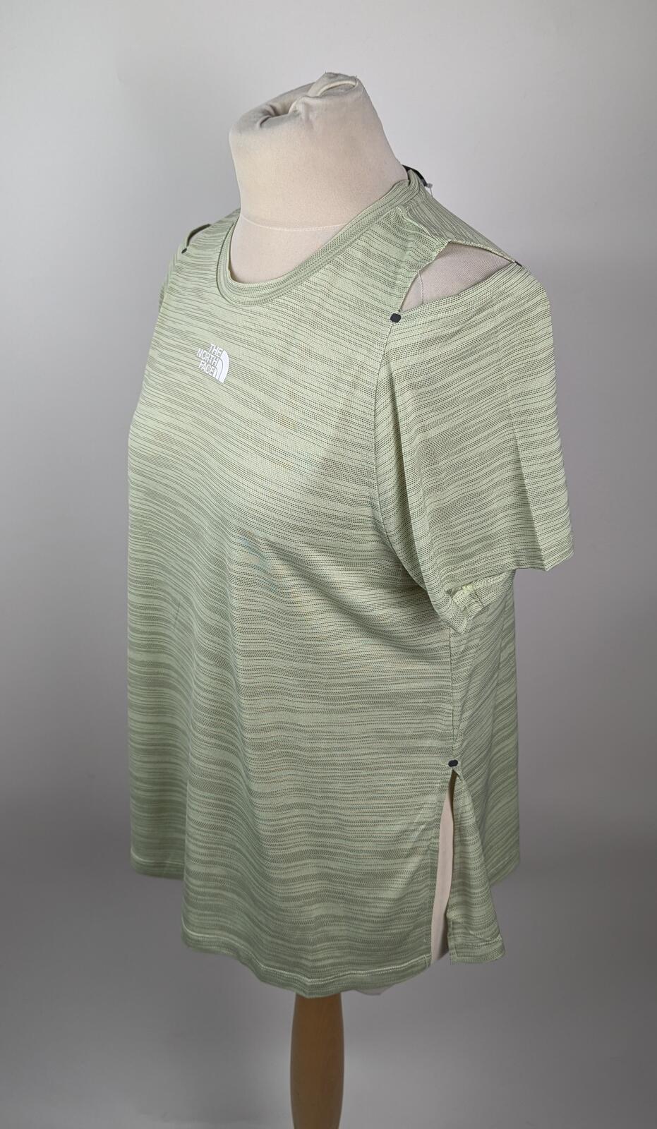 The North Face Athletic T-Shirt Women - Lime Cream/Taupe Green