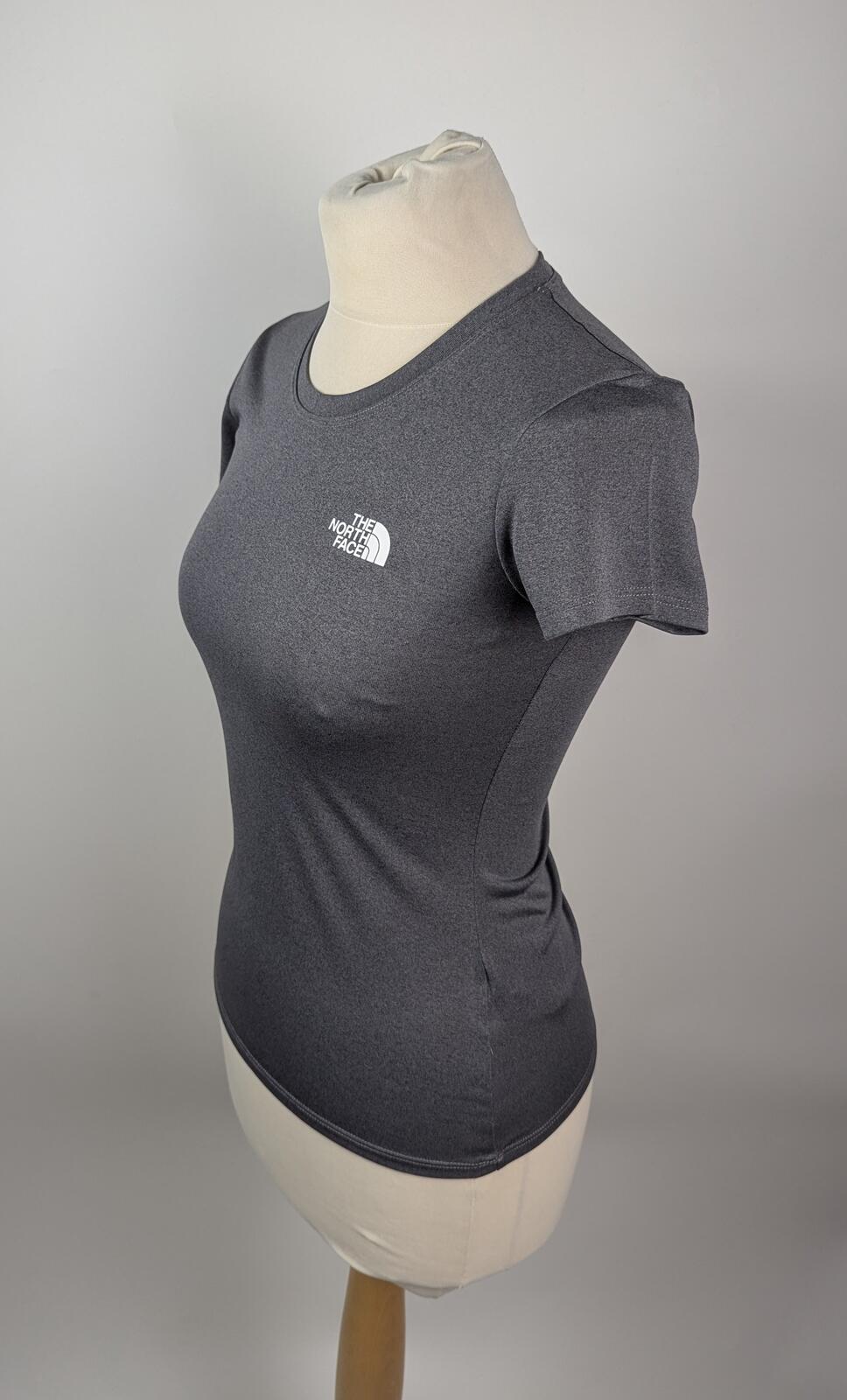 The North Face Womens Reaxion Amp Crew T-Shirt - Smoked Grey