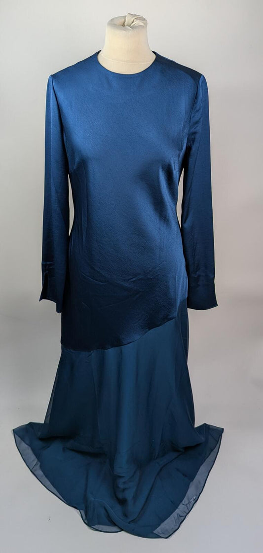 Ted Baker Women's Long Sleeve Maxi Dress - Dark Blue