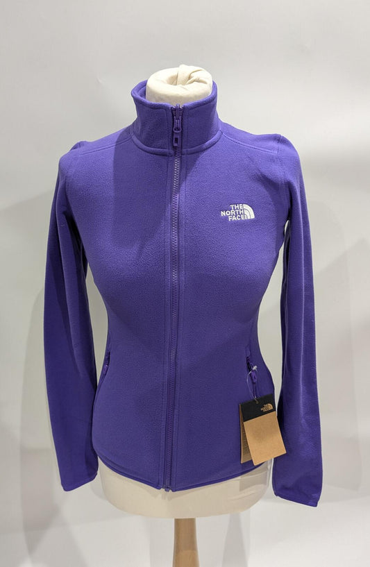 The North Face 100 Glacier Full-Zip Fleece Womens - Peak Purple