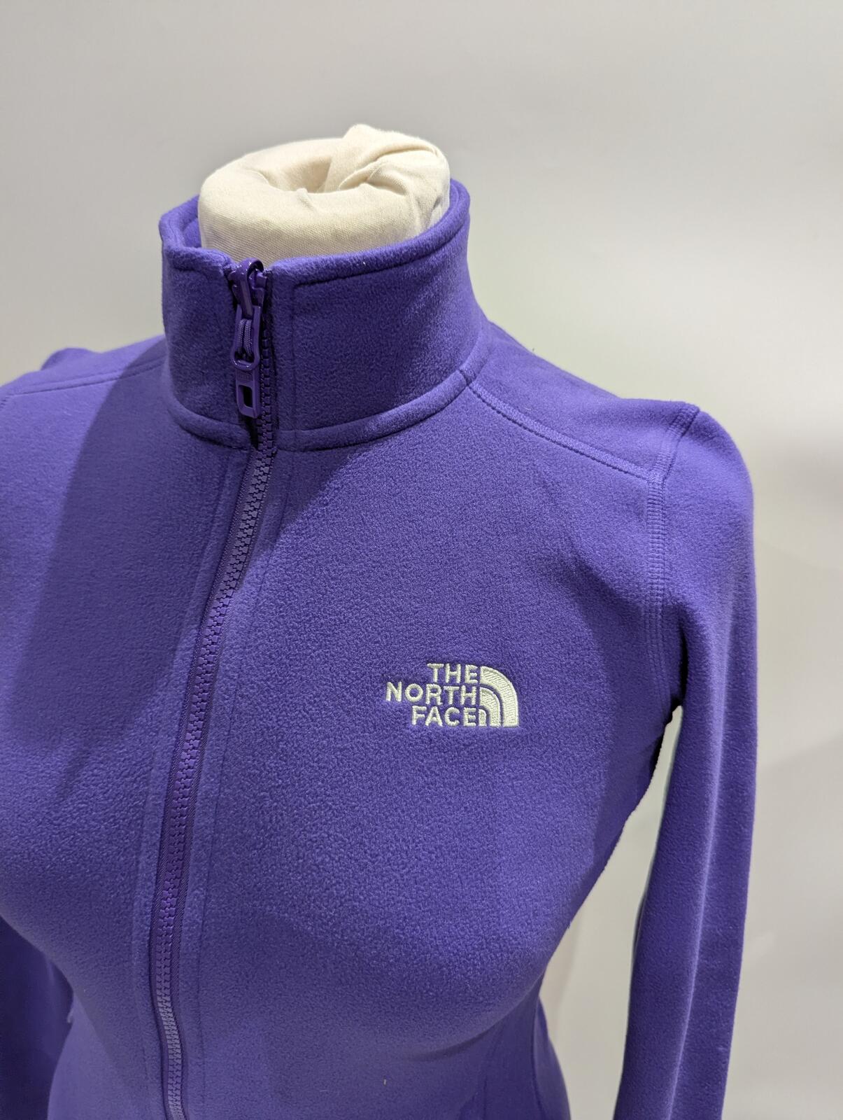 The North Face 100 Glacier Full-Zip Fleece Womens - Peak Purple