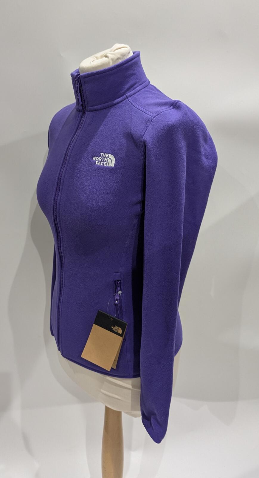 The North Face 100 Glacier Full-Zip Fleece Womens - Peak Purple