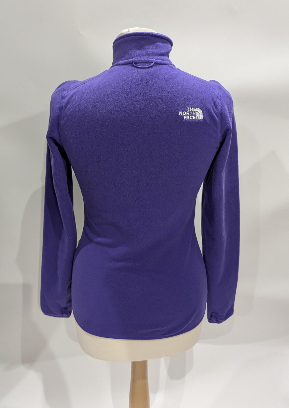 The North Face 100 Glacier Full-Zip Fleece Womens - Peak Purple