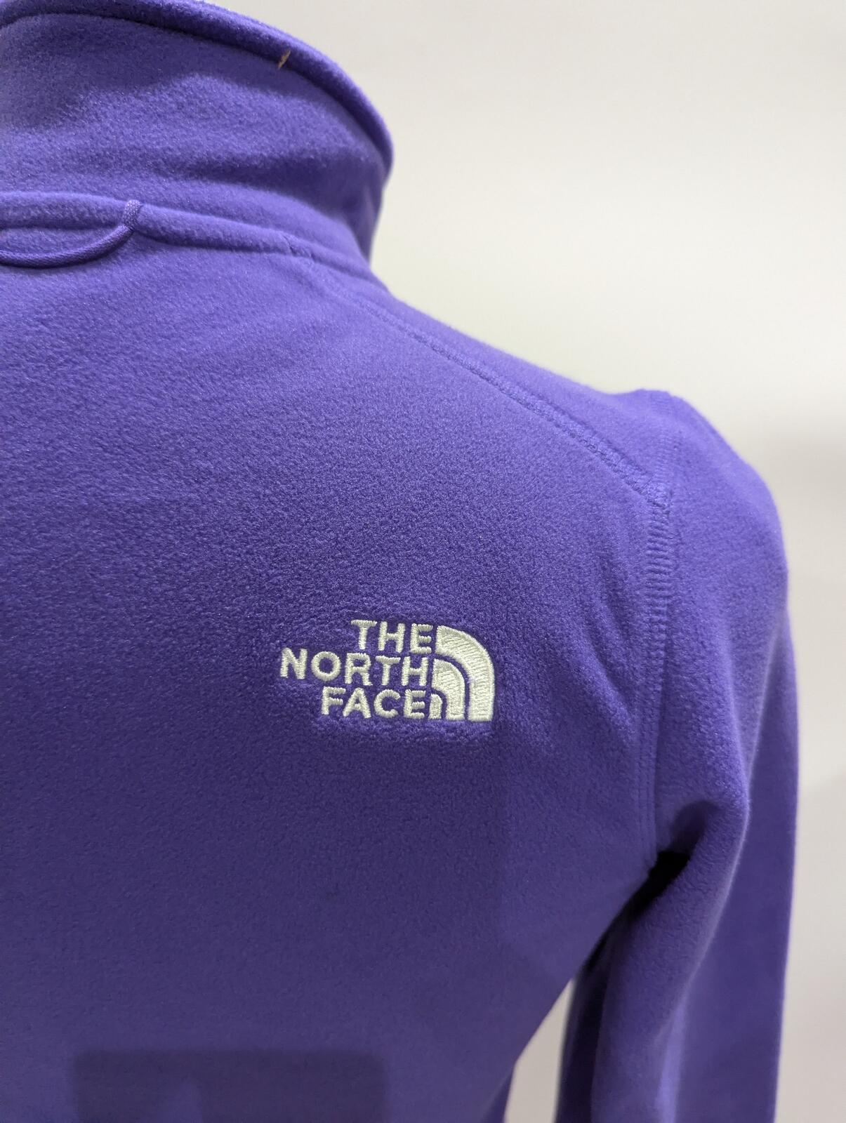 The North Face 100 Glacier Full-Zip Fleece Womens - Peak Purple