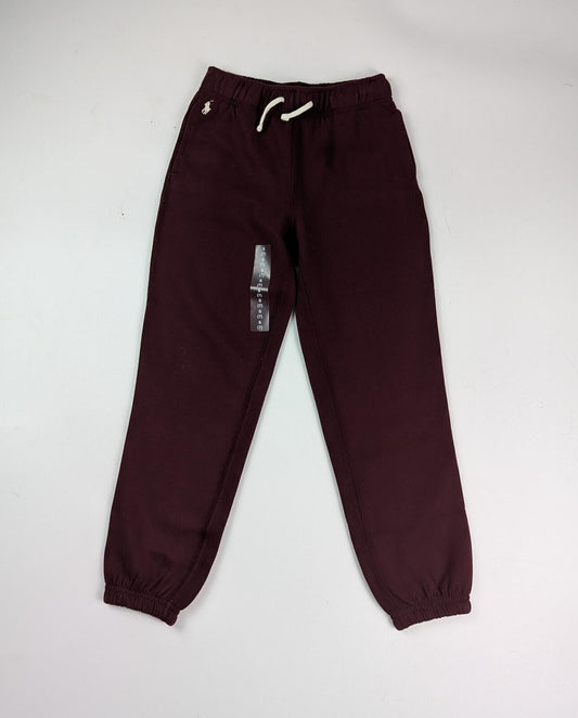 Polo Ralph Lauren Girls Fleece Jogging Bottoms - Dark red