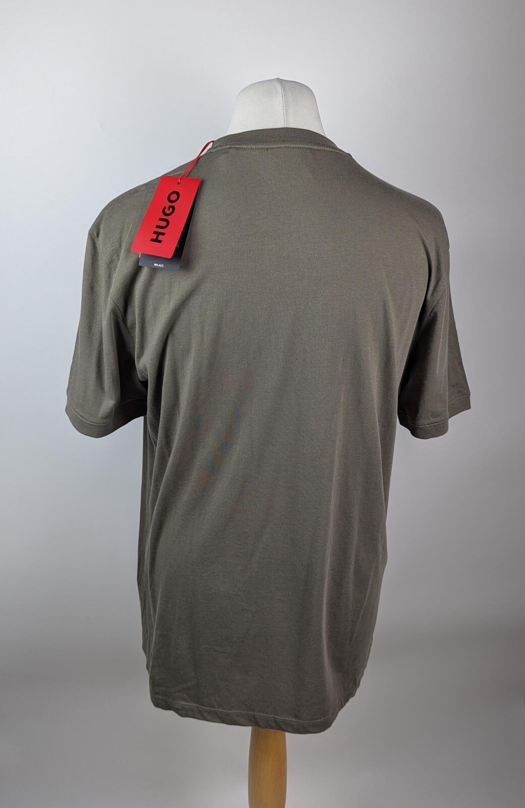Hugo Mens Diragolino T-Shirt -Green/Grey