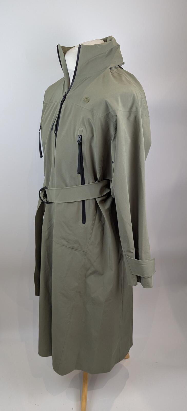 Lacoste Women's Long Oversized Water-Repellent Parka - Green