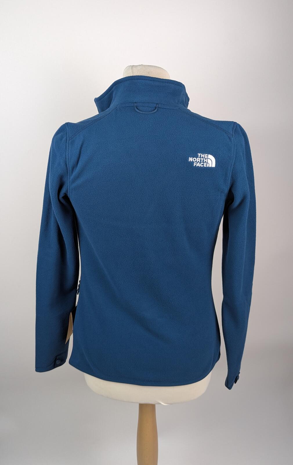 The North Face 100 Glacier Full-Zip Fleece Womens - Midnight Petrol Blue