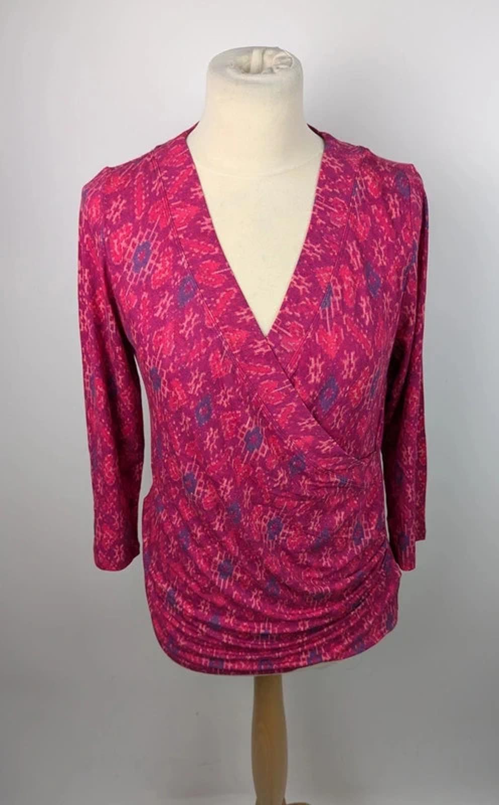 Lauren by Ralph Lauren Alayja Wrap T-Shir - Pink