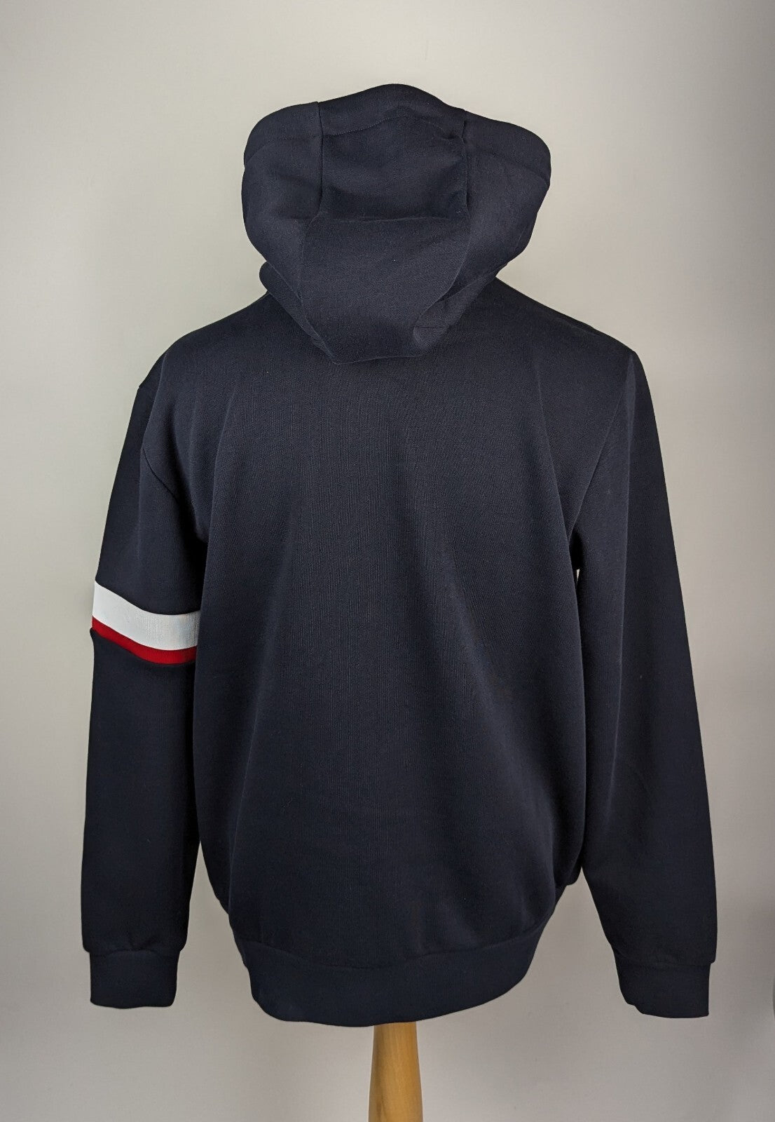 Tommy Hilfiger Men's Sleeve Tape Over-the-Head Hoodie - Navy