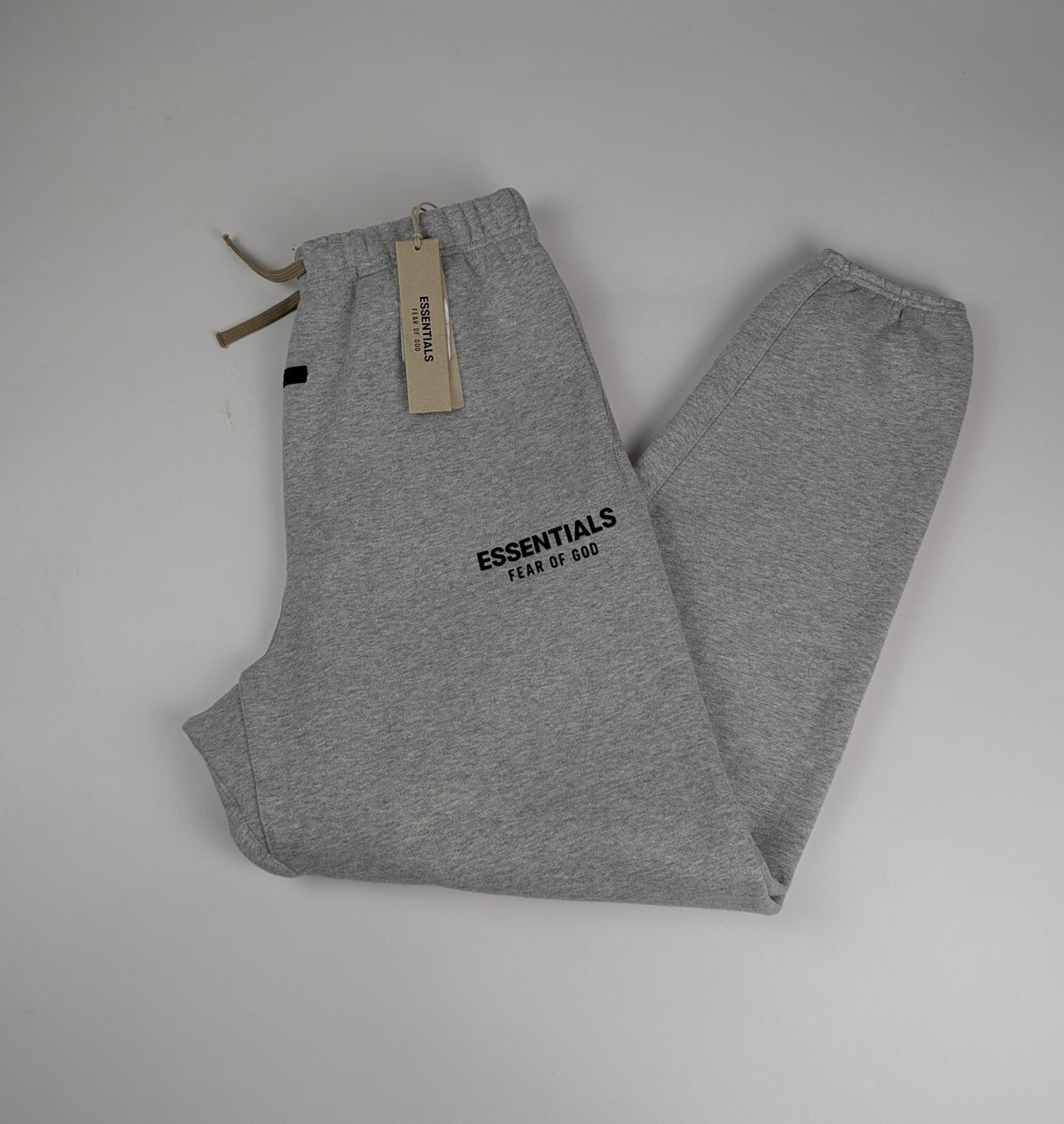 Fear Of God Essentials Unisex Kids Closed Ankle Fleece Joggers - Grey