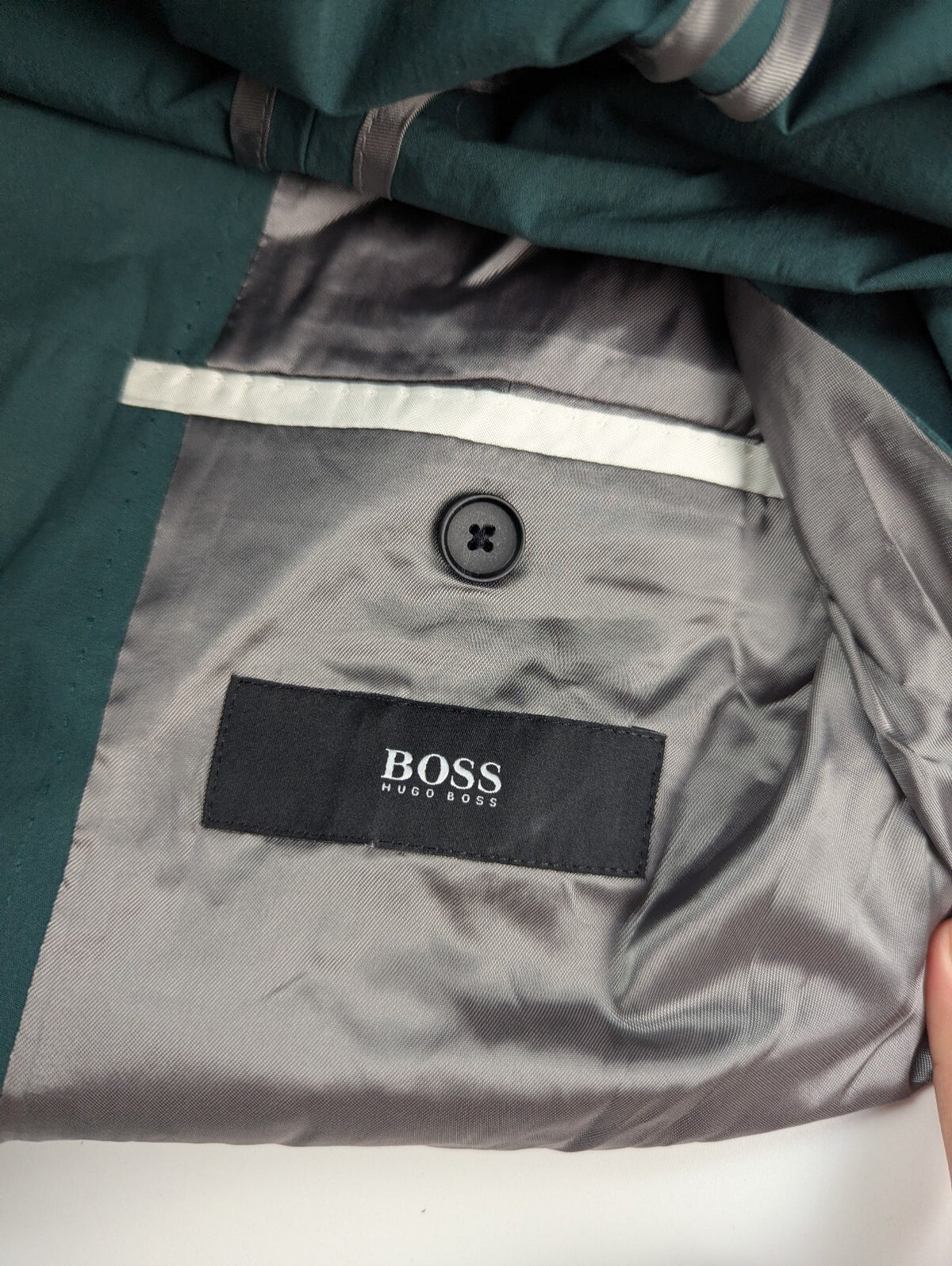 Hugo Boss Mens Suit Jacket Blazer - Green