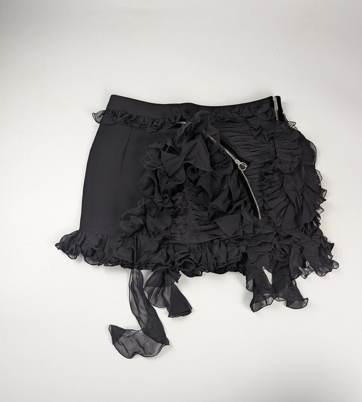 Dsquared2 Womens mini skirt - black