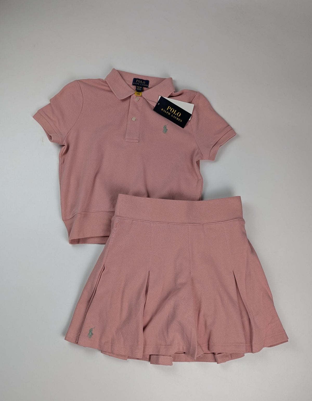 Polo Ralph Lauren Kids' Skirt Set and polo shirt - Pink