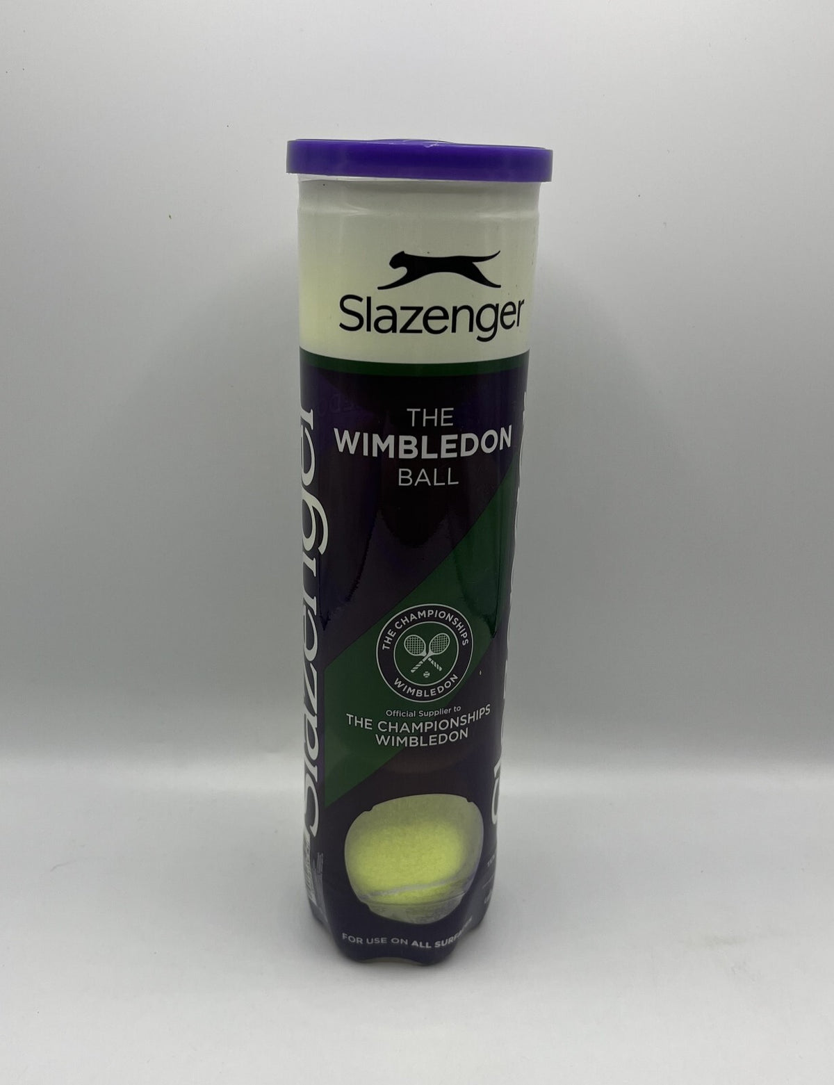 Slazenger Wimbledon Tennis Balls - 4 Ball Can - Official Championship sports new