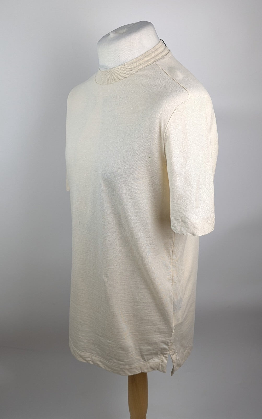Boss Men's P-Thompson 290 Regular T-Shirt- Cream