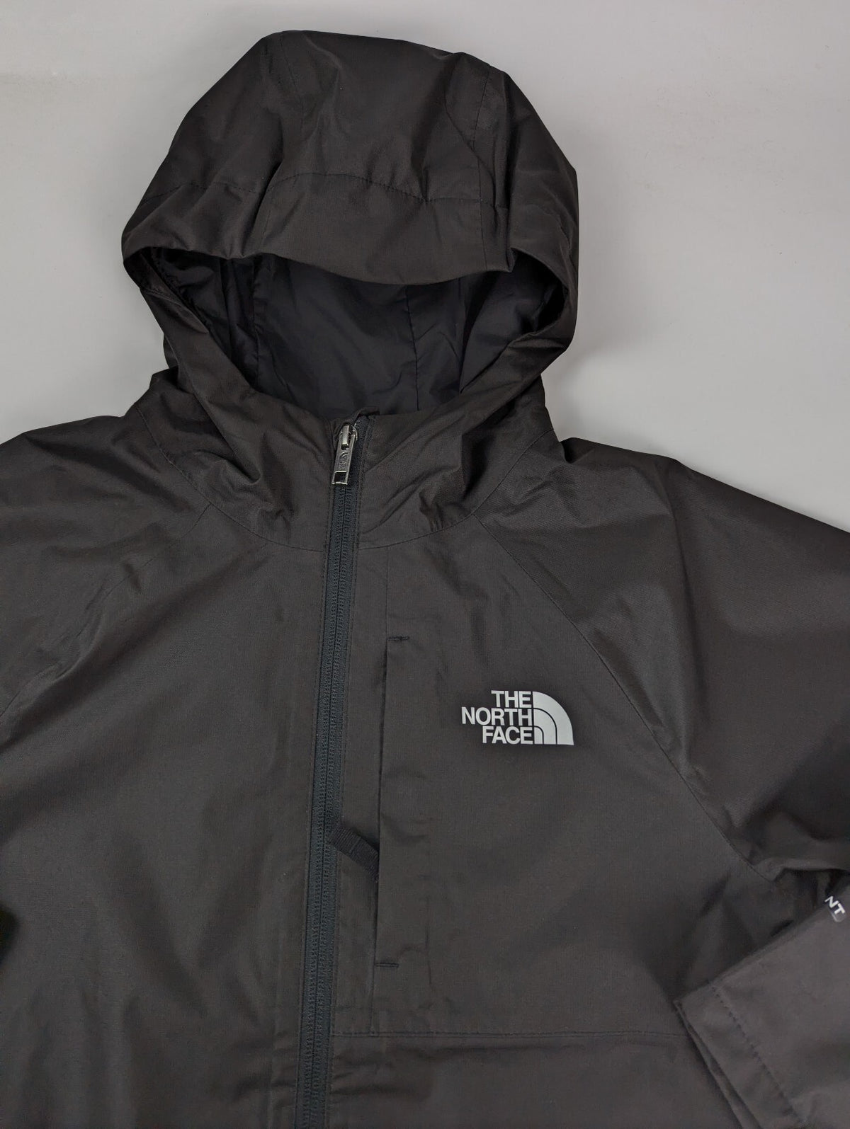 The North Face kids waterproof jacket - Black