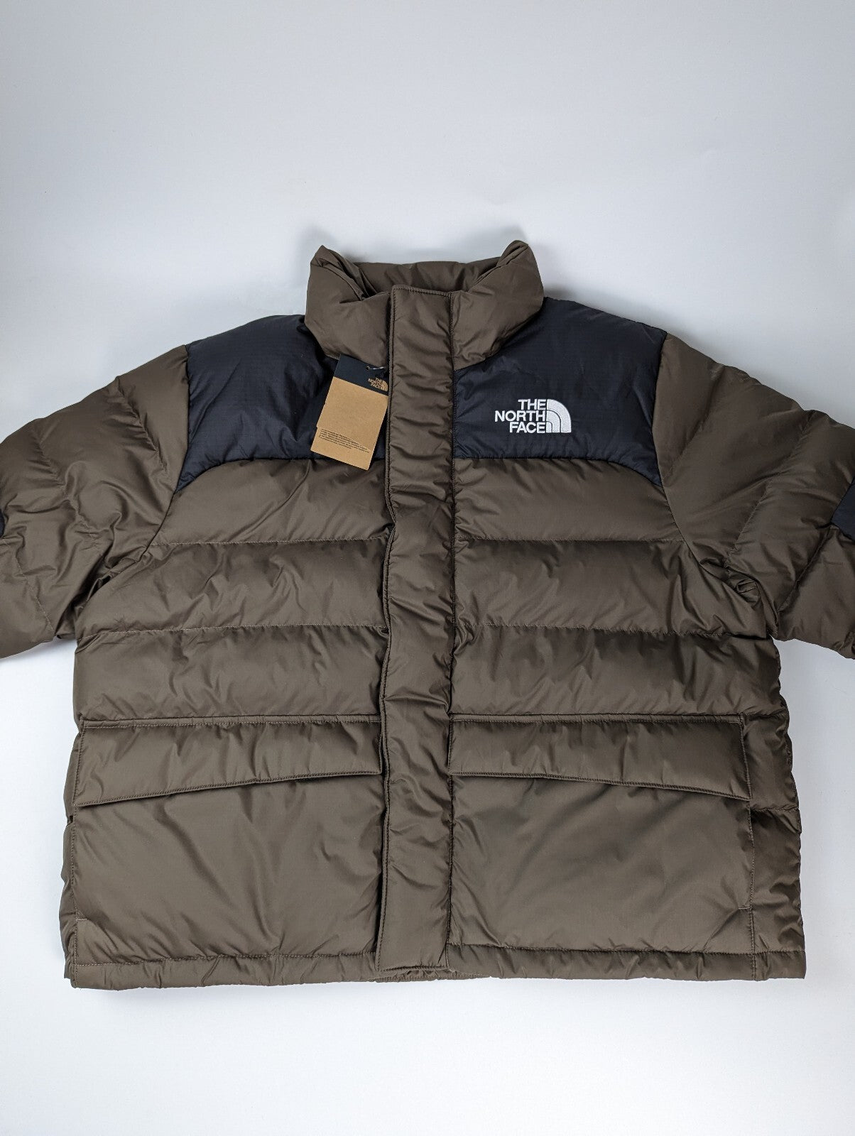 The North Face Womens Plus Size Limbara Insulated Puffer Jacket - Smokey Brown